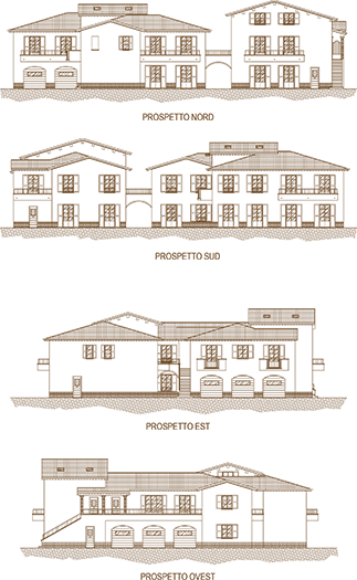 Appartamento Umbria - Prospetto - scegli la casa per te in Umbria - Umbria immobiliare